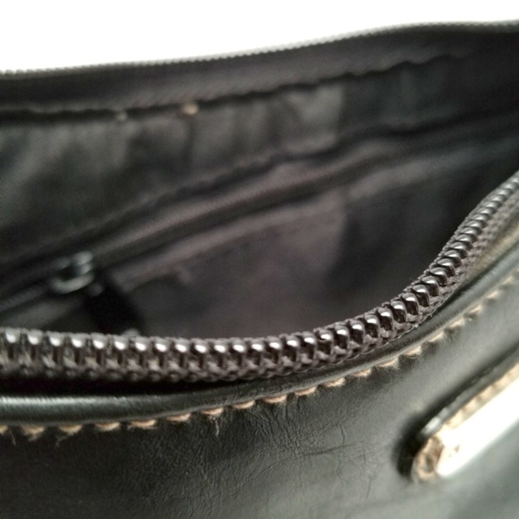Black leather Evening Bag - Picture 4 of 6